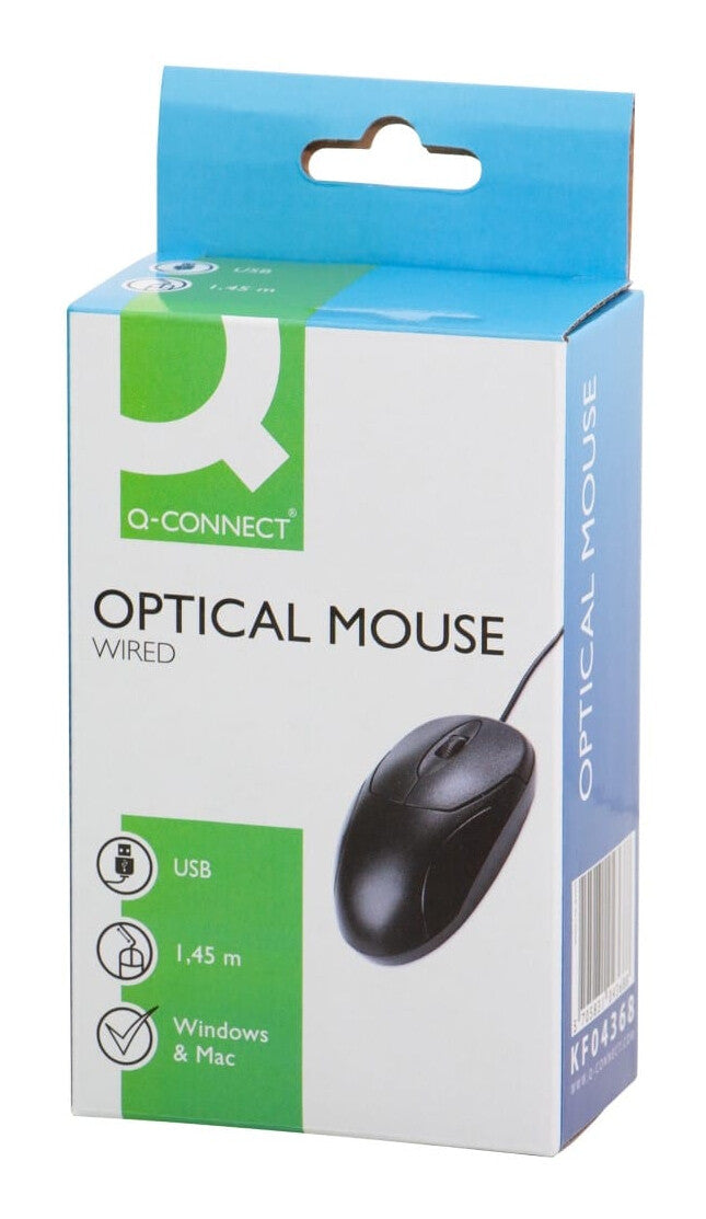 Q-CONNECT KF04368 mouse Universal Ambidextrous USB Type-A Optical - image 5