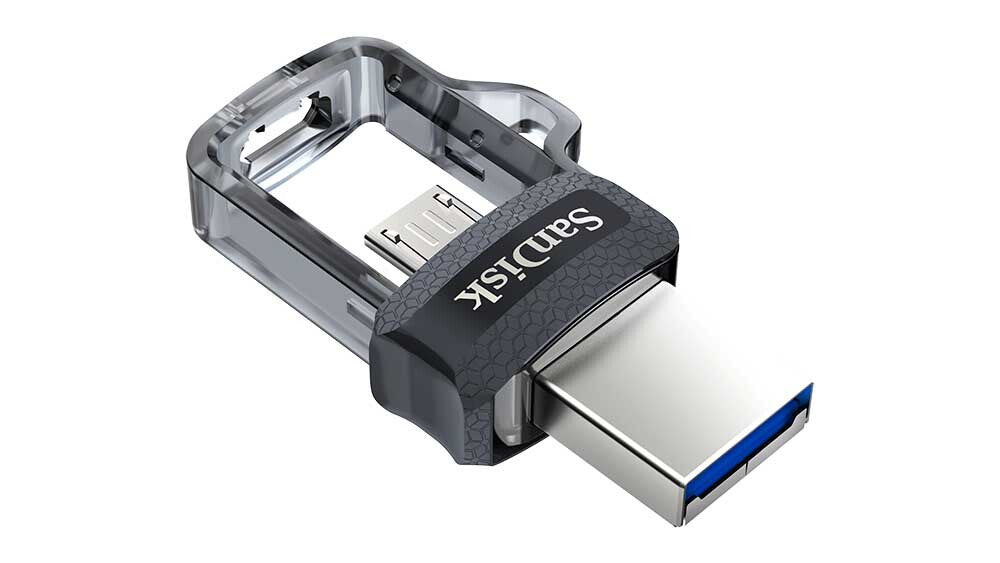 SanDisk Ultra Dual m3.0 USB flash drive 64 GB USB Type-A / Micro-USB 3.2 Gen 1 (3.1 Gen 1) Black, Silver - image 6