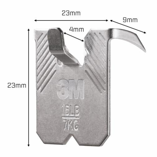 3M CLAW Plasterboard Picture Hanger 7 kg - image 4