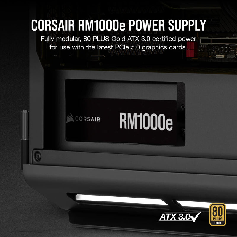 Corsair RM1000e power supply unit 1000 W 24-pin ATX ATX Black