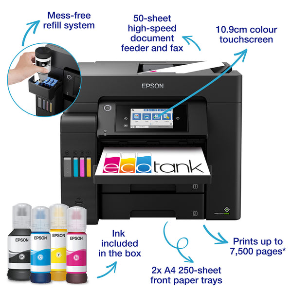 Epson EcoTank ET-5805 Colour A4 Multifunction Printer