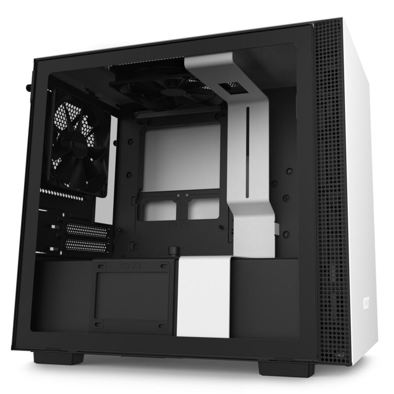 NZXT H210 Mini Tower Black, White