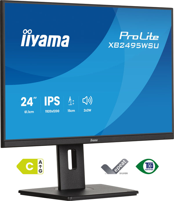 iiyama ProLite 24.1" WUXGA Monitor (XB2495WSU-B1)