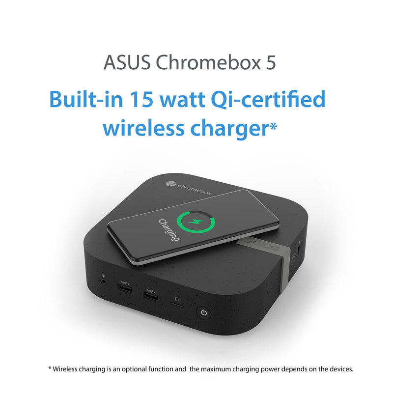 ASUS Chromebox CHROMEBOX5-G3103UN Intel® Core™ i3 i3-1220P 8 GB DDR4-SDRAM 128 GB SSD ChromeOS Mini PC Black