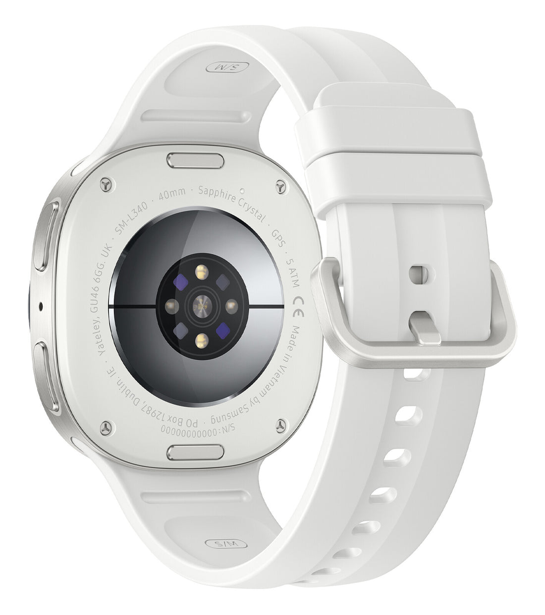 Samsung Galaxy Watch9 1.3" AMOLED 40 mm Digital 438 x 438 pixels Touchscreen Silver Wi-Fi GPS (satellite) - image 4