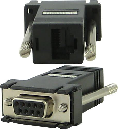 Perle DBA0020 RJ-45 DB-9 Black