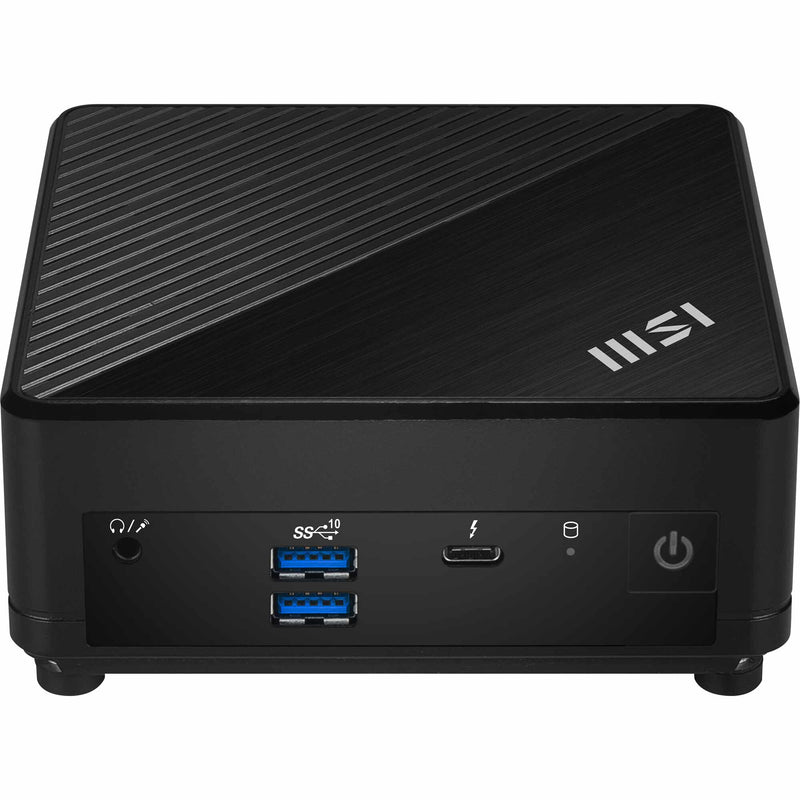 MSI Cubi 5 12M Intel Core i7 1255U Desktop PC, NUC, SFF, Mini Computer, HTPC, (16GB RAM, 512GB SSD, Windows 11 PRO), IRIS XE Graphics/ThunderBolt 4/Type C/HDMI/DisplayPort/Dual LAN/WiFi 6E/BT 5.3/VESA