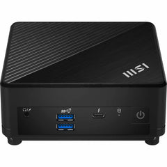 MSI Cubi 5 12M Intel Core i7 1255U Desktop PC, NUC, SFF, Mini Computer, HTPC, (16GB RAM, 512GB SSD, Windows 11 PRO), IRIS XE Graphics/ThunderBolt 4/Type C/HDMI/DisplayPort/Dual LAN/WiFi 6E/BT 5.3/VESA