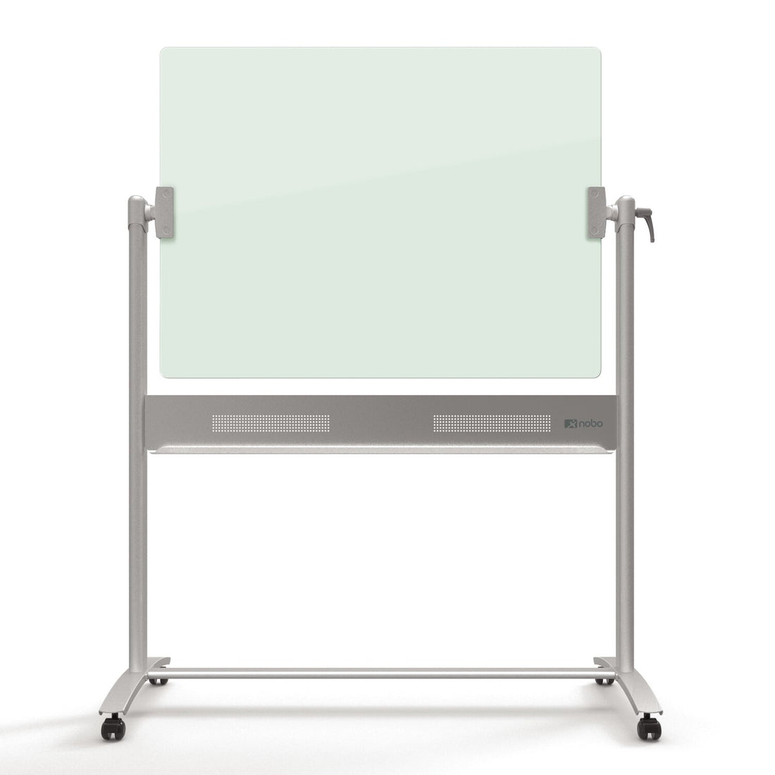 Nobo Brilliant White Glass Mobile Whiteboard 120x90cm