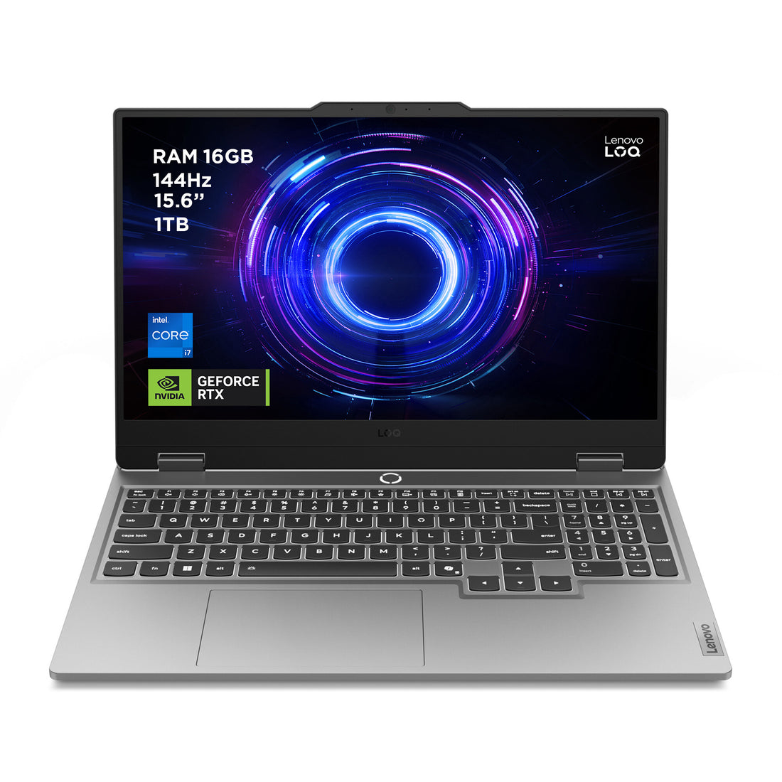Lenovo LOQ 15IRX10 15.6" Laptop (83JE00M0UK) - Intel Core i7-13700HX, 16GB RAM, 1TB SSD, NVIDIA GeForce RTX 5060, Windows 11 Home