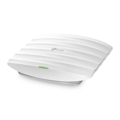 TP-LINK (EAP110) Omada 300Mbps Wireless N Ceiling Mount Access Point, Passive PoE, 10/100, Free Software