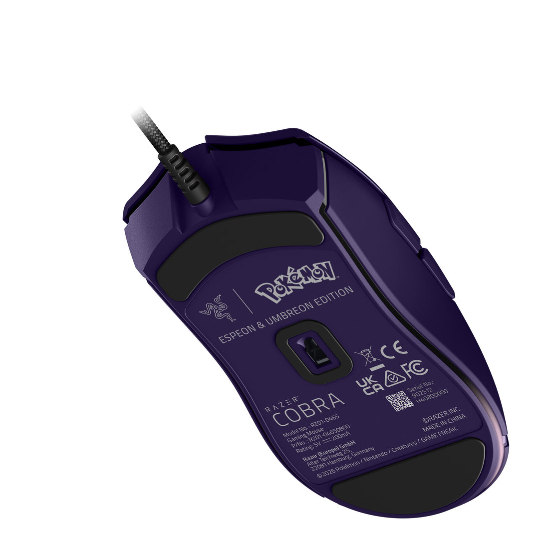 Razer Cobra – Espeon & Umbreon Edition mouse Gaming Right-hand USB Type-A Optical 8500 DPI - image 4