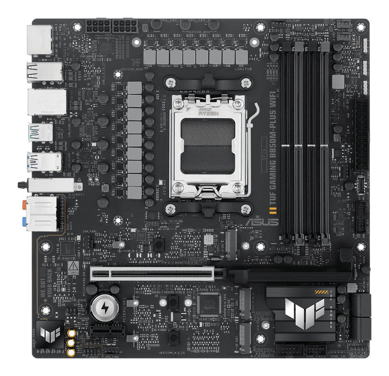 ASUS TUF GAMING B850M-PLUS WIFI AMD B850 Socket AM5 micro ATX