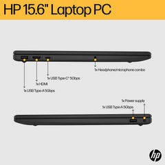 HP 15-fc0021na AMD Ryzen™ 5 7520U Laptop 39.6 cm (15.6