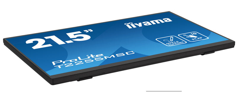 iiyama ProLite T2255MSC-B1 computer monitor 54.6 cm (21.5") 1920 x 1080 pixels Full HD LCD Touchscreen Black