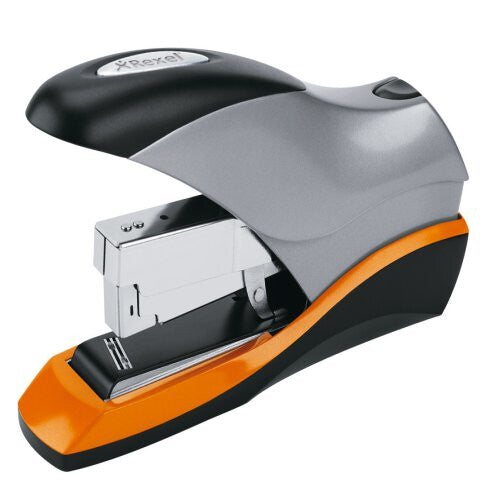 Rexel Optima 70 Low Force Heavy Duty Stapler Silver/Black - image 2