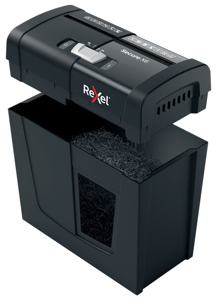 Rexel Secure X6 paper shredder Cross shredding 70 dB Black - image 2