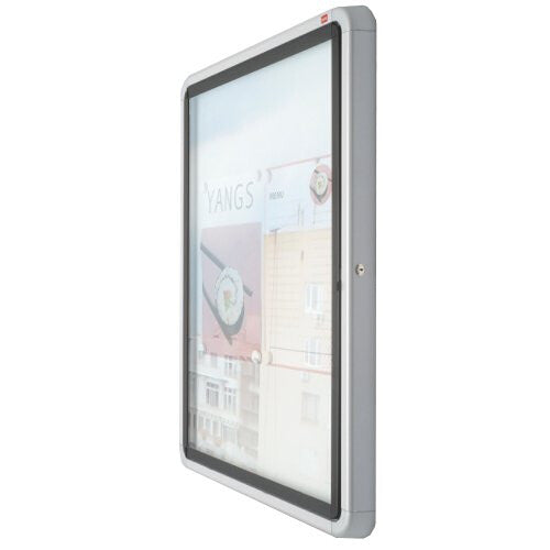 Nobo Premium Plus Outdoor Magnetic Lockable Notice Board 8xA4 - image 10