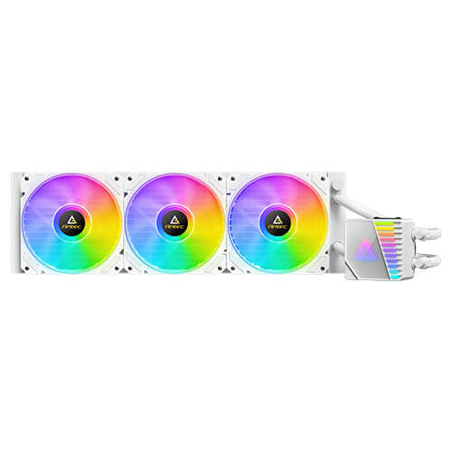 Antec Symphony 360 ARGB White Processor All-in-one liquid cooler 12 cm Black, White 1 pc(s)