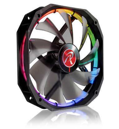 RAIJINTEK AURAS 14 RGB Computer case Fan 14 cm Black