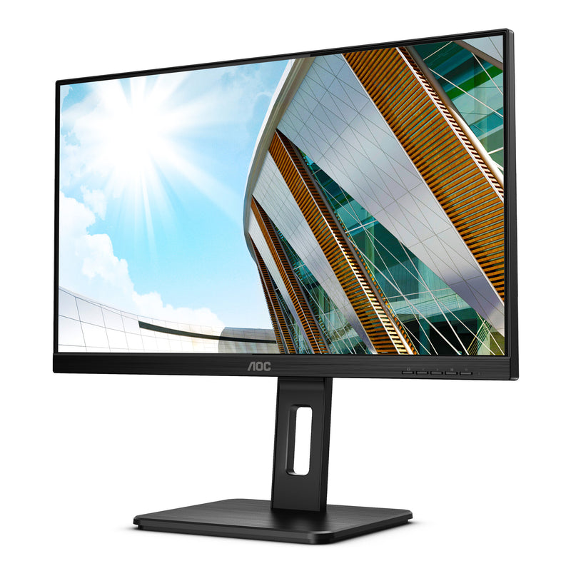 AOC P2 24P2Q computer monitor 60.5 cm (23.8") 1920 x 1080 pixels Full HD LED Black