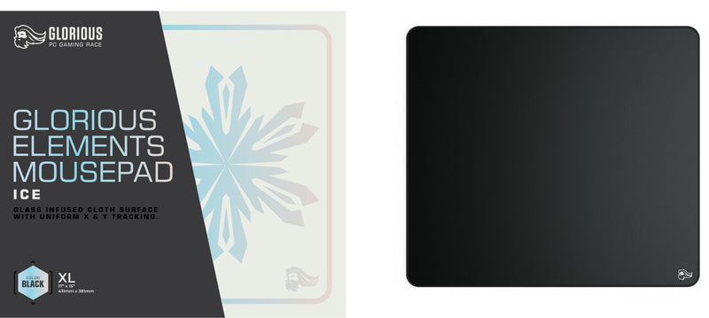 Glorious Gaming Glorious Elements Gaming mouse pad Black