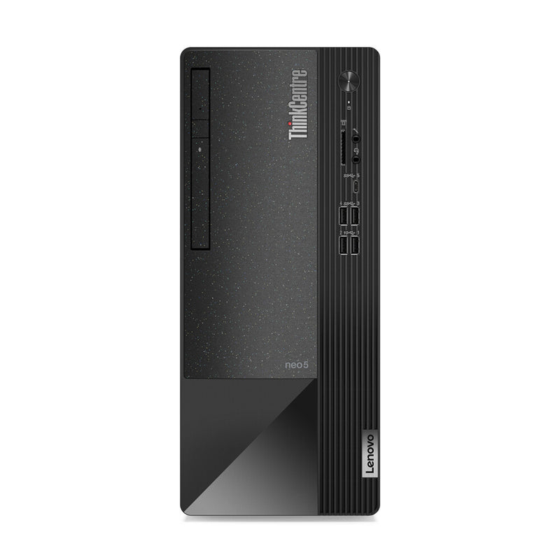 Lenovo ThinkCentre neo 50t Gen 4 Intel® Core™ i5 i5-13400 8 GB DDR4-SDRAM 256 GB SSD Windows 11 Pro Tower PC Black