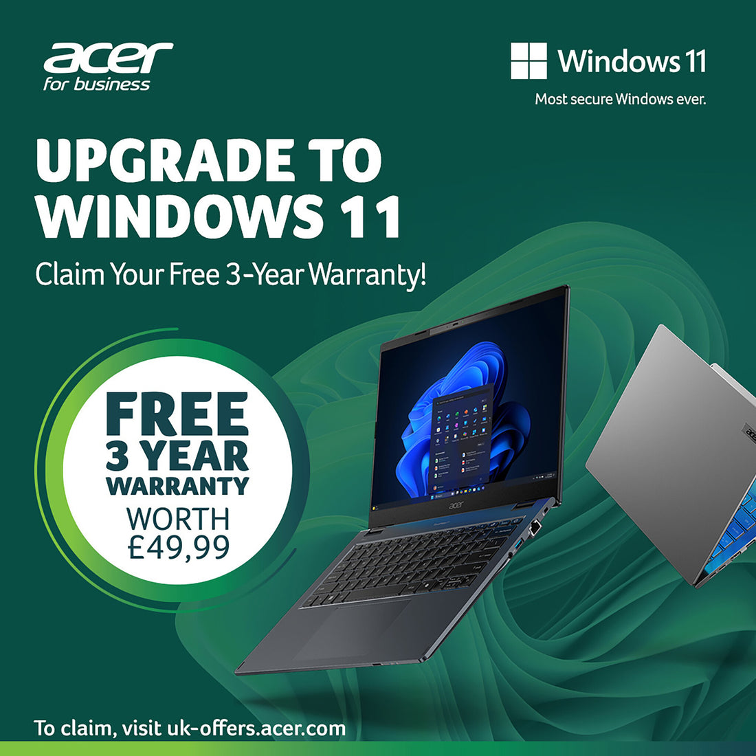 Acer Veriton N Series SFF desktop (VVN4735GT) - Intel Core Ultra 5, 16GB RAM, 512GB SSD, Windows 11 - image 10
