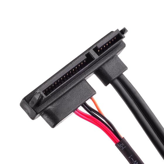 Silverstone Zubehör Modding SATA cable 0.18 m SATA 7-pin SATA 22-pin Black