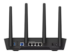 ASUS TUF-AX4200 wireless router Gigabit Ethernet Dual-band (2.4 GHz / 5 GHz) Black