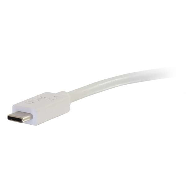 C2G USB 3.1 USB Type C to VGA Adapter - USB C to VGA White - image 4