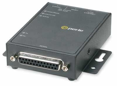 Perle IOLAN DG1 DB25 serial server DB9