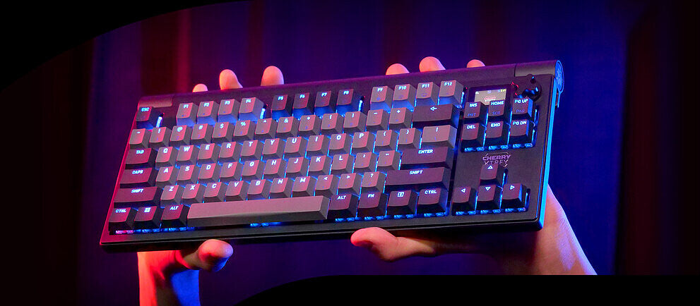 CHERRY XTRFY MX 8.3 TKL Wireless keyboard Gaming USB + RF Wireless + Bluetooth AZERTY French Grey - image 6