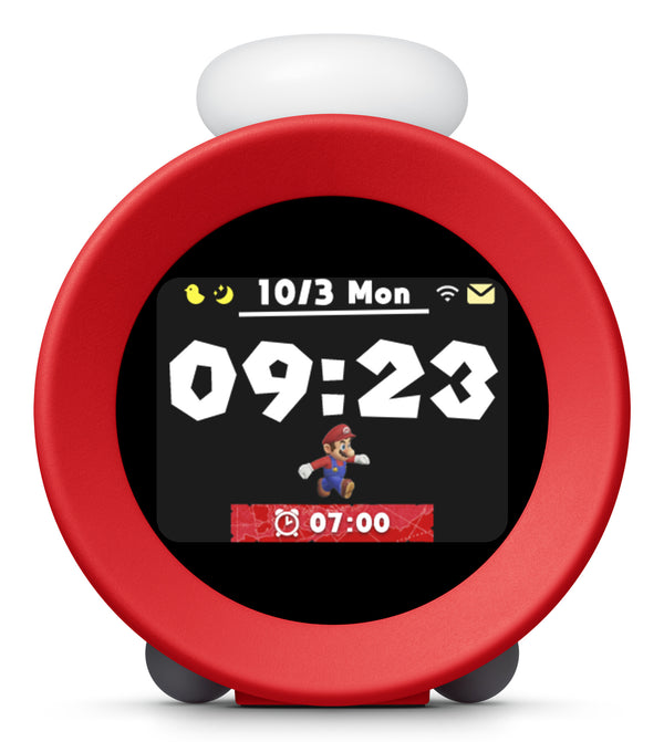 Nintendo 10013963 alarm clock Digital alarm clock Red