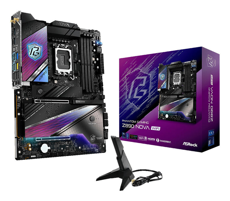 Asrock Phantom Gaming Z890 Nova WiFi Intel Z890 LGA 1851 (Socket V1) ATX