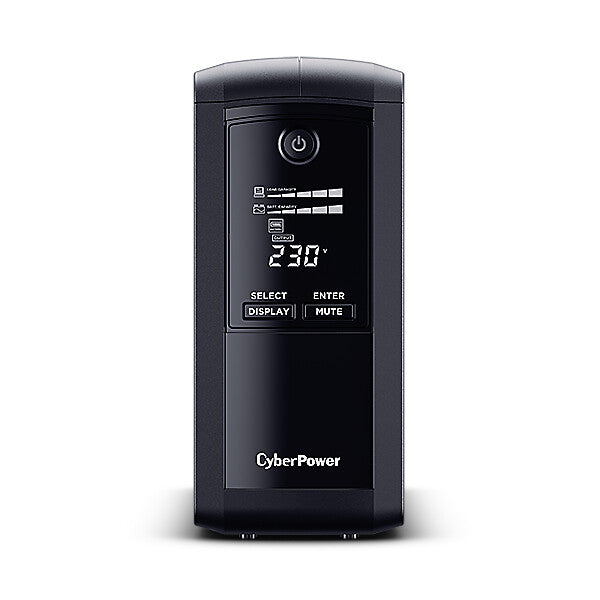 CyberPower VP700EILCD uninterruptible power supply (UPS) Line-Interactive 0.7 kVA 390 W 6 AC outlet(s) - image 2