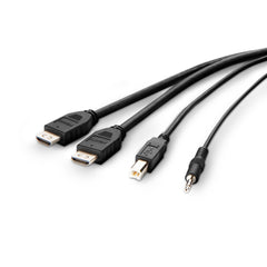 Belkin F1DN2CCBL-HH-10 KVM cable Black 3 m