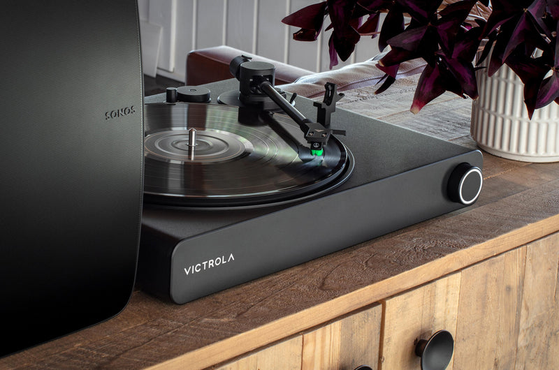 Victrola Stream Belt-drive audio turntable Black