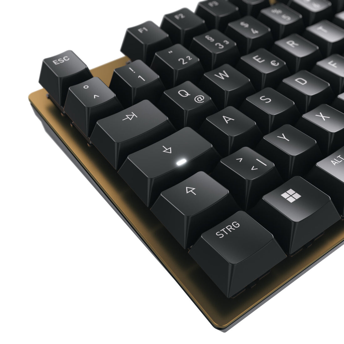 CHERRY KC 200 MX keyboard Universal USB QWERTZ German Black, Bronze - image 5