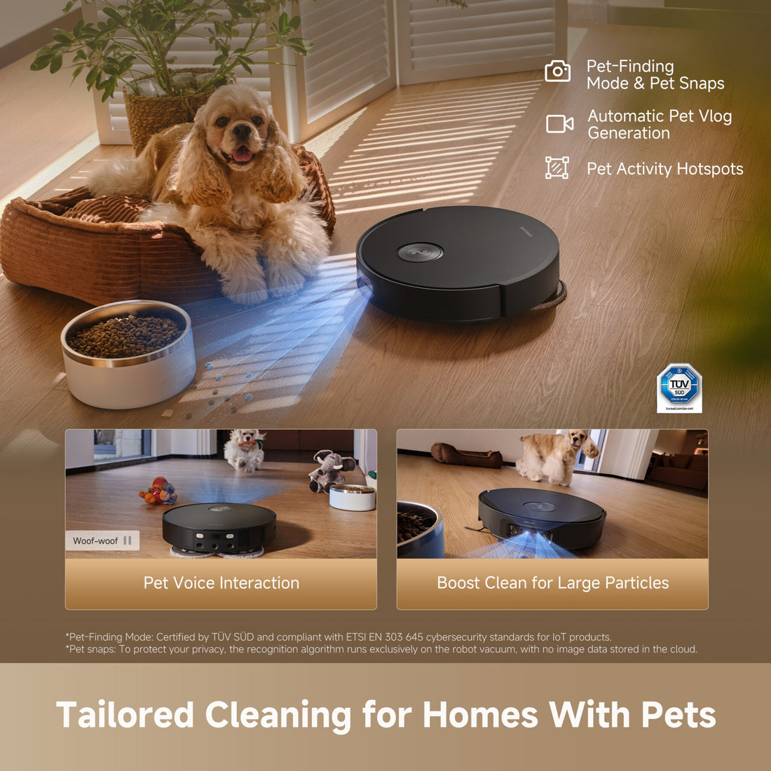 Dreame L60 Ultra smart robot vacuum & mop - black - image 3