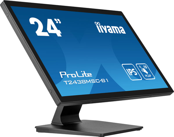 iiyama ProLite 23.8" Full HD Touchscreen Monitor (T2438MSC-B1)