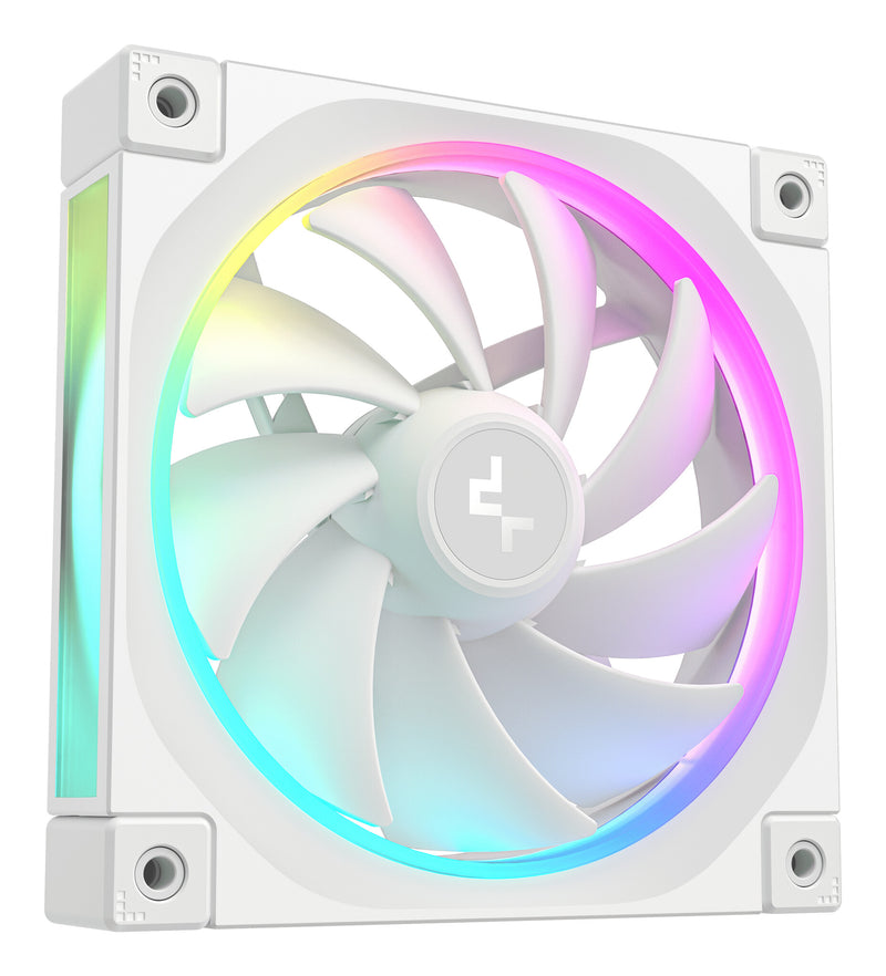 DeepCool FL12 WH-3 in 1 Computer case Fan 12 cm White 3 pc(s)