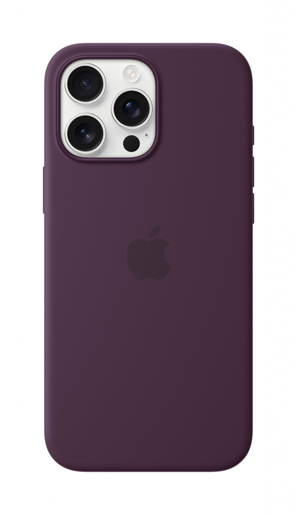 Apple iPhone 16 Pro Max Silicone Case with MagSafe - Plum