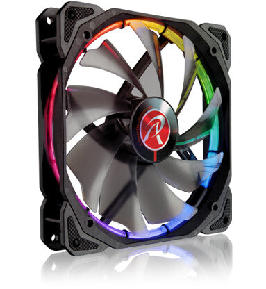 RAIJINTEK AURAS 14 RGB Computer case Fan 14 cm Black