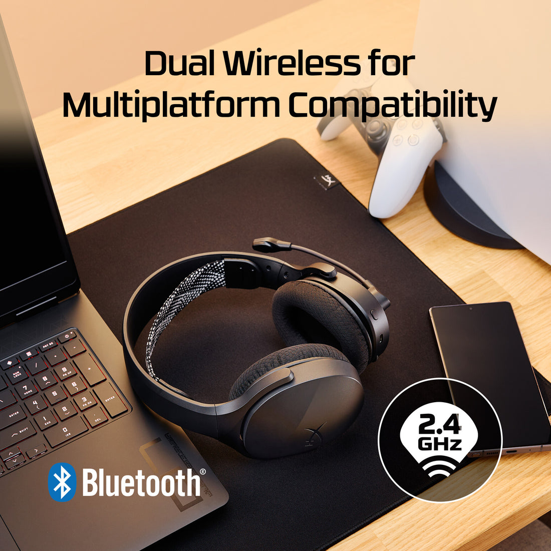 HyperX Cloud Jet - Wireless Gaming Headset (Black) - image 10