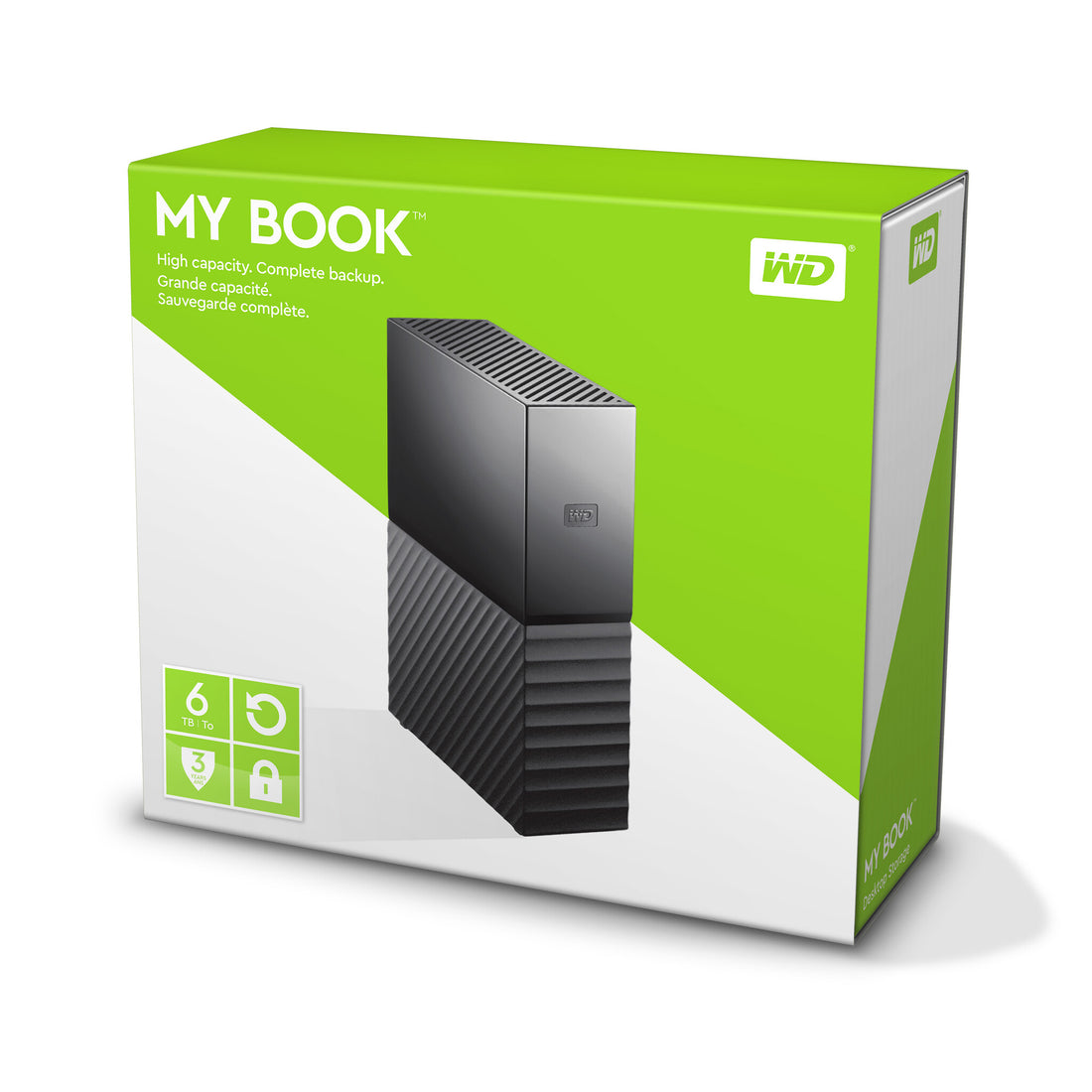 Western Digital My Book external hard drive 6 TB 3.5" Micro-USB B 3.2 Gen 1 (3.1 Gen 1) Black - image 10