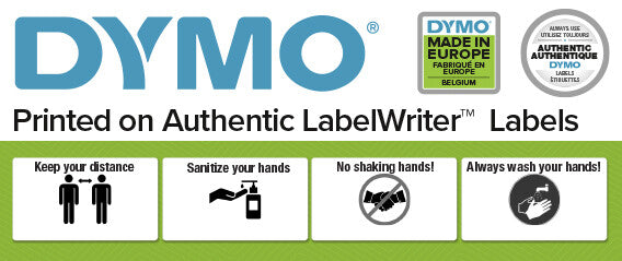 DYMO LW Value Pack - Large Address Labels - 36 x 89 mm - 12 Rolls - 2093093