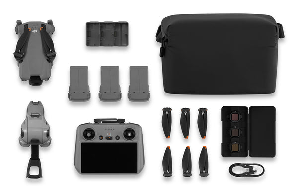 DJI Mini 5 Pro Fly More Combo (RC2) 4 rotors Quadcopter 50 MP 3840 x 2160 pixels 2788 mAh Black, Grey