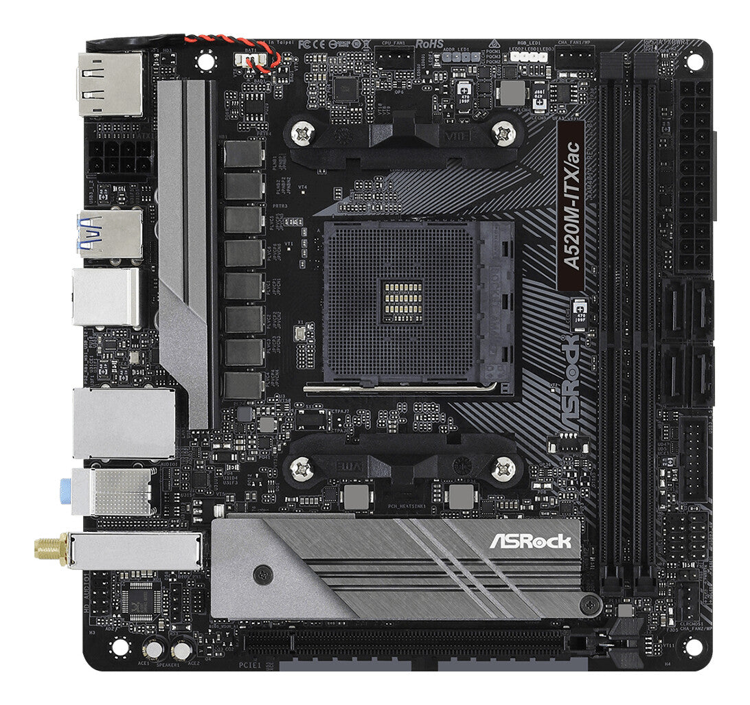 Asrock A520M-ITX/ac Socket AM4 micro ATX - image 2