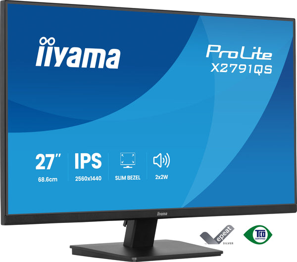 iiyama ProLite 27" QHD Monitor (X2791QS-B1)